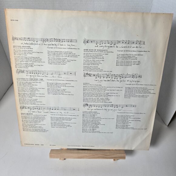 Carole King, Music Vinyl Record - Picture 4 of 7